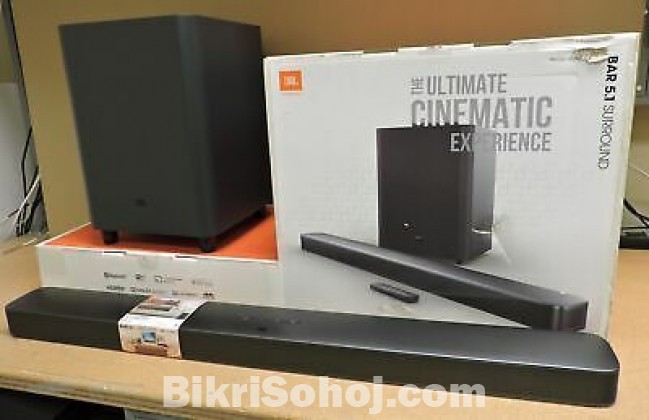 JBL 5.1 SURROUND 4K ULTRA HD SOUND BAR